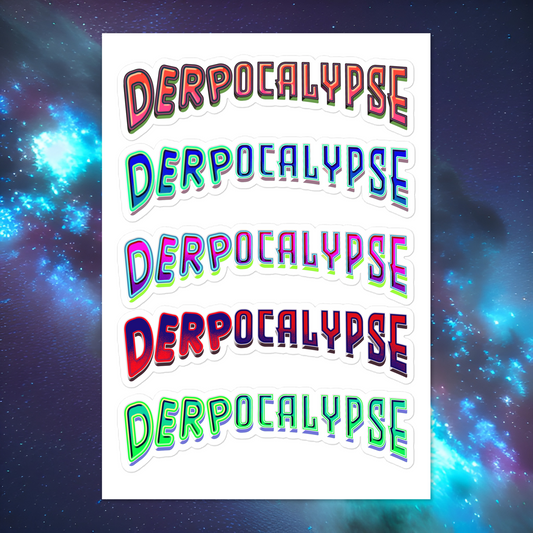 Derpocalypse Sticker Sheet